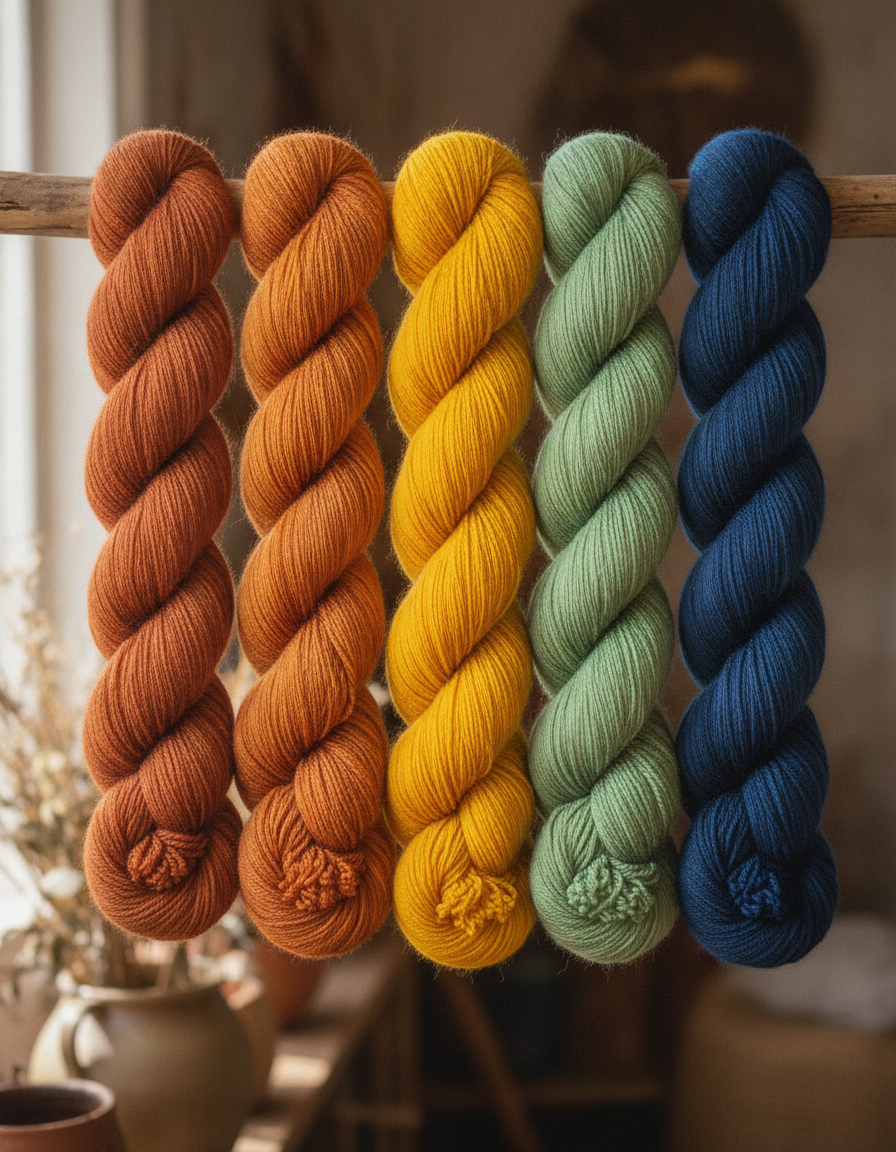 Naturally Dyed Yarn